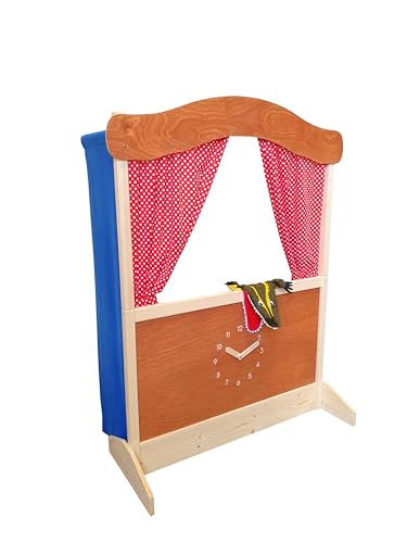 spielgezeug KERSA Kasperltheater Holz, Uhr verstellbar spielgezeug KERSA Kasperltheater Holz, Uhr verstellbar von spielgezeug