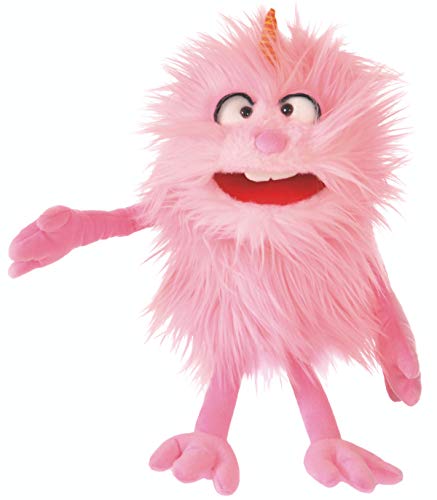 spielgezeug Living Puppets Bonsche Handpuppe, 35 cm, Monster to go Wegbegleiter, ab 3 Jahre von spielgezeug