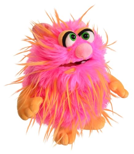 spielgezeug Living Puppets Daddel Handpuppe, 22 cm, Maul bespielbar, ab 3 Jahre von spielgezeug