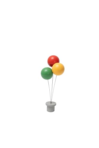 spielgezeug ahrens Geburtstagsstecker Bunte Bälle, Blau/Gelb/Grün, Holz, handgefertigt spielgezeug ahrens Geburtstagsstecker Bunte Bälle, Blau/Gelb/Grün, Holz, handgefertigt von spielgezeug