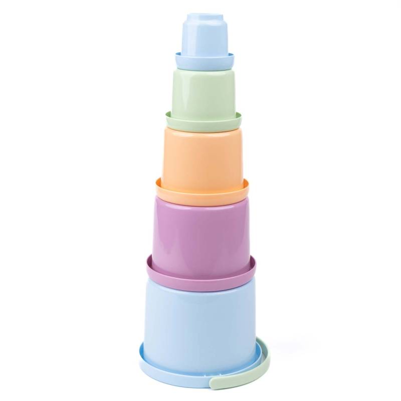 spielstabil - Stapelbecher-Set pastell 5-teilig spielstabil - Stapelbecher-Set pastell 5-teilig von spielstabil