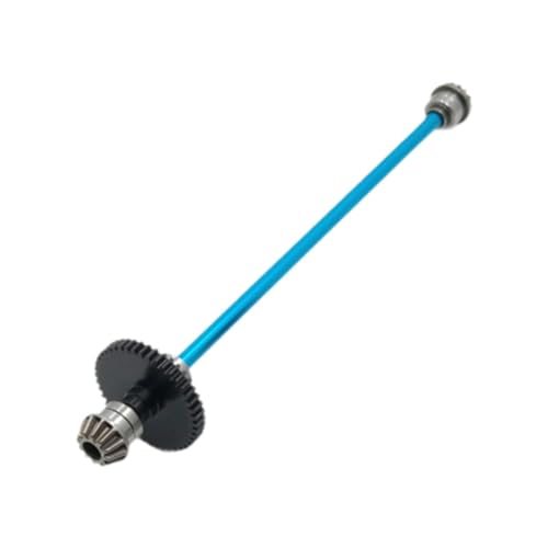 Antriebswelle, robust, einfach zu installieren, ferngesteuertes Auto, zentrale Getriebewelle, Ersatz für Wltoy Maßstab 1/14, Blau von sporful