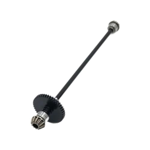 Antriebswelle, robust, einfach zu installieren, ferngesteuertes Auto, zentrale Getriebewelle, Ersatz für Wltoy Maßstab 1/14, Schwarz von sporful