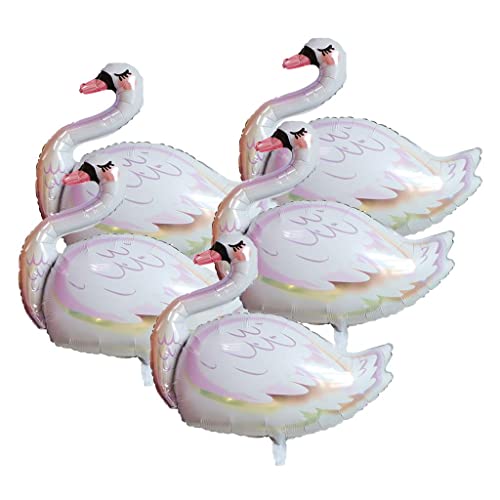 Folienballons in Schwanenform, ideal für Hochzeit, Geburtstag, Babyparty, Heimbüro, 5 Stück Folienballons in Schwanenform, ideal für Hochzeit, Geburtstag, Babyparty, Heimbüro, 5 Stück von sporful