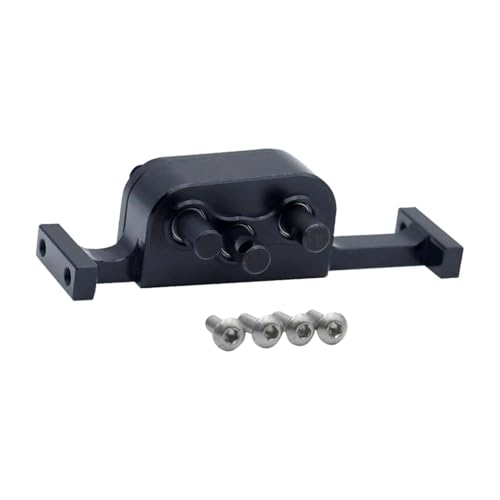 Getriebegehäuse, RC-Chassis-Teil, Maßstab 1:10, 5 mm, Stahlschaft, Aluminiumlegierung, DIY-Kit für Rock Crawler, Schwarz Getriebegehäuse, RC-Chassis-Teil, Maßstab 1:10, 5 mm, Stahlschaft, Aluminiumlegierung, DIY-Kit für Rock Crawler, Schwarz von sporful