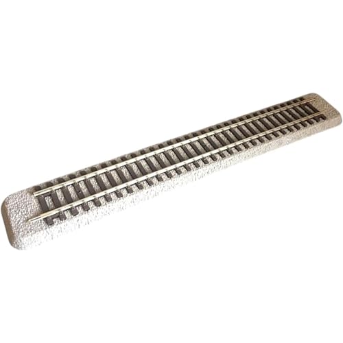 HO Scale Modelleisenbahn Track mit Straßenbett - 1/87 Eisenbahnzubehör für DIY Layouts HO Scale Modelleisenbahn Track mit Straßenbett - 1/87 Eisenbahnzubehör für DIY Layouts von sporful