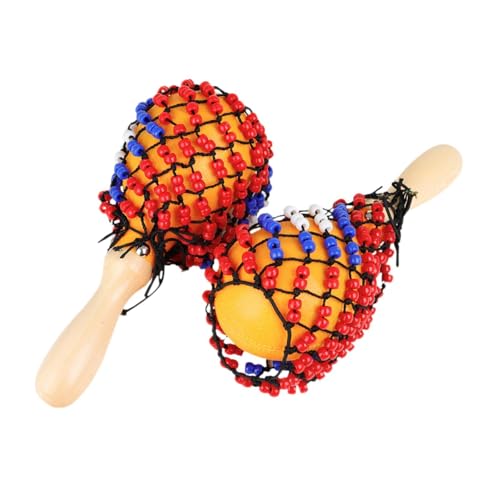 Holz Maracas Sandhammer Musikinstrument 2er Set für Partys Holz Maracas Sandhammer Musikinstrument 2er Set für Partys von sporful