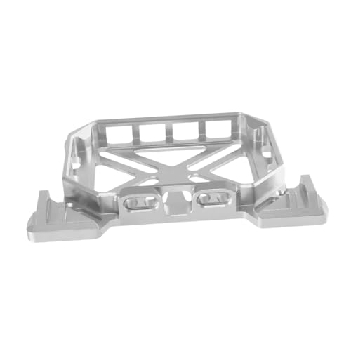 RC Auto Gepäck Dekoration Zubehör Aluminiumlegierung Praktisches RC Auto Upgrade Teil Modell für H12Y+, Rot (Silber) von sporful