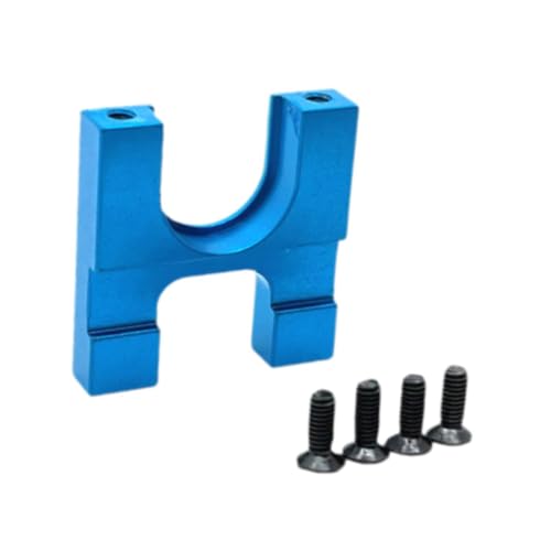 RC Auto Motorhalter Feste Halterung Bürstenloser Motor Montagehalter Feste Sitzhalterung Montageplatte für WLtoys 1:10 RC Auto - Blau von sporful