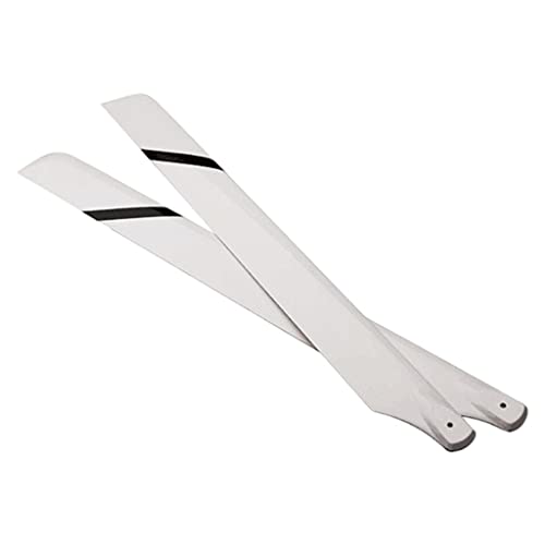 sporful Hauptrotorblätter aus Glasfaser, 430 mm, stark für Trex-Hubschrauber-Ersatz, weiß, volle Länge 443 mm sporful Hauptrotorblätter aus Glasfaser, 430 mm, stark für Trex-Hubschrauber-Ersatz, weiß, volle Länge 443 mm von sporful