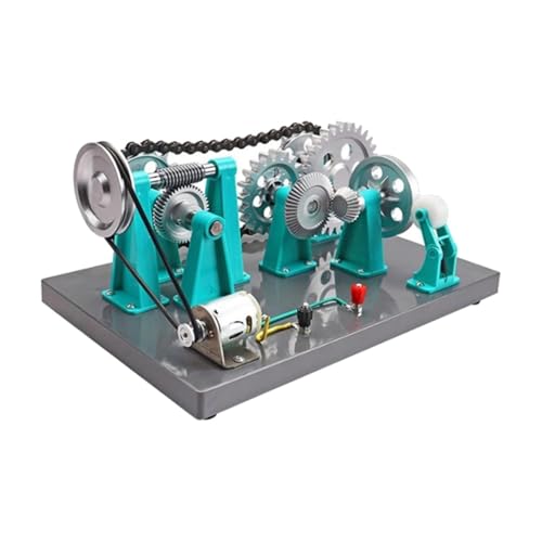 sporful Mechanisches Getriebemodell für MINT-Bildung – Physik-Demonstrationswerkzeug mit Metallketten und technischem PP – kompakte Größe 32 x 21,5 x 15,5 cm für Klassenzimmer sporful Mechanisches Getriebemodell für MINT-Bildung – Physik-Demonstrationswerkzeug mit Metallketten und technischem PP – kompakte Größe 32 x 21,5 x 15,5 cm für Klassenzimmer von sporful