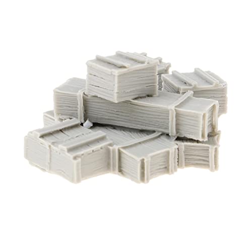 sporful Miniaturausrüstungskisten im Maßstab 1:35, unlackiert, Set für Modellbausätze und Dioramen sporful Miniaturausrüstungskisten im Maßstab 1:35, unlackiert, Set für Modellbausätze und Dioramen von sporful