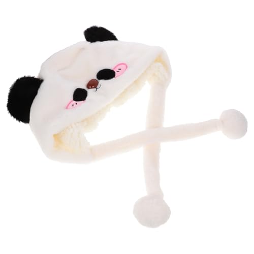 sporful Plüsch-Panda-Hut für den Winter, warme und weiche Tier-Kopfbedeckung für Partys, Cosplay, Kostümveranstaltungen sporful Plüsch-Panda-Hut für den Winter, warme und weiche Tier-Kopfbedeckung für Partys, Cosplay, Kostümveranstaltungen von sporful