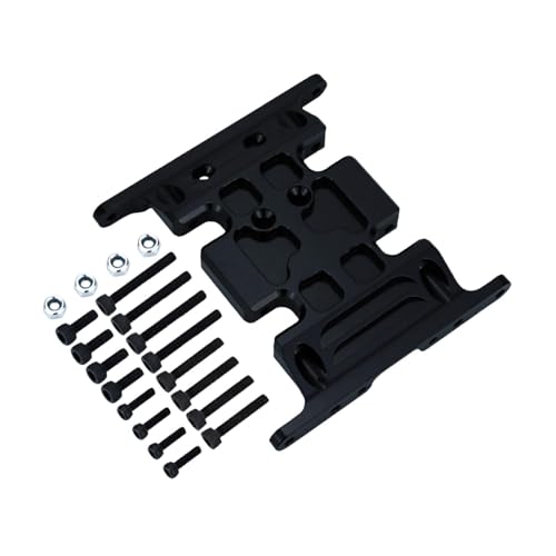 sporful RC Crawler Center 1:10 Skid Plate Getriebehalterung DIY modifizierte stabile Multifunktions-Getriebe-Bodenplatte für SCX10, Schwarz sporful RC Crawler Center 1:10 Skid Plate Getriebehalterung DIY modifizierte stabile Multifunktions-Getriebe-Bodenplatte für SCX10, Schwarz von sporful