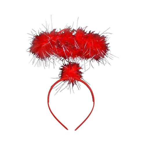 sporful Roter Engel Heiligenschein Stirnband Feder Heiligenschein Haarband für Party Teens Engel Kostüm Zubehör 11,9 x 22,9 cm sporful Roter Engel Heiligenschein Stirnband Feder Heiligenschein Haarband für Party Teens Engel Kostüm Zubehör 11,9 x 22,9 cm von sporful