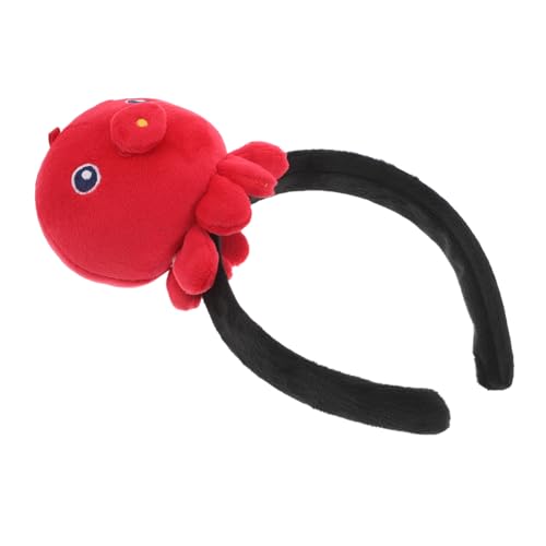 sporful Roter Oktopus Haarreif für Partys, Cosplay und Foto-Requisiten, Unterwasser-Themen-Zubehör für Erwachsene sporful Roter Oktopus Haarreif für Partys, Cosplay und Foto-Requisiten, Unterwasser-Themen-Zubehör für Erwachsene von sporful