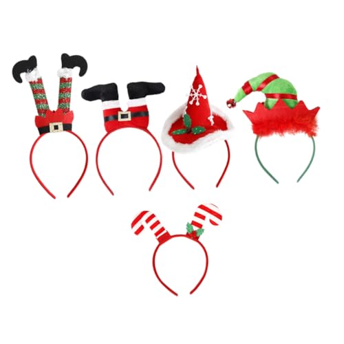 sporful Weihnachts-Stirnbänder für Erwachsene – 5 festliche Haarreifen mit Elfe und Weihnachtsgeschenk-Design sporful Weihnachts-Stirnbänder für Erwachsene – 5 festliche Haarreifen mit Elfe und Weihnachtsgeschenk-Design von sporful