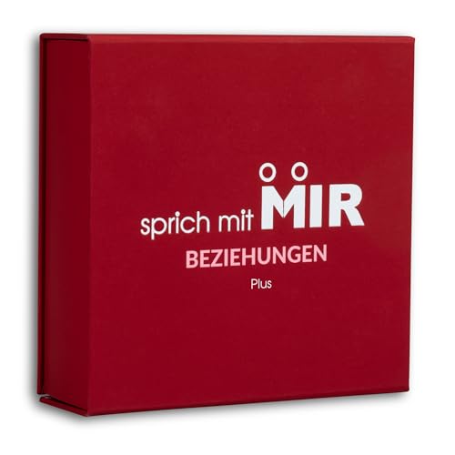 Spricht mitMIR - Erzählt Euch Mehr Paar minuten - Kartenspiel & Fragen für paare Geschenk - Fragen für Partner zum Valentinstag, Jahrestag für Erwachsene Plus von sprich mit MIR