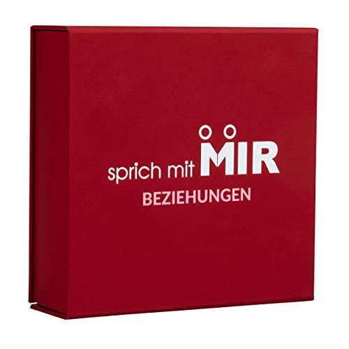 Spricht mit Mir- Erzählt Euch Mehr - Das Beste Kartenspiele Fragen für Paare - Geschenk für Sie und Ihn - Spiel Fragen für Paare edles Geschenk zum Valentinstag, Jahrestag, Geburtstag von sprich mit MIR