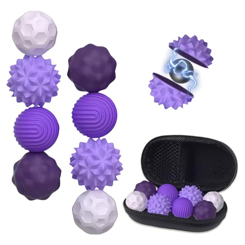 Fidget-Spielzeug, strukturiertes Silikon, taktile sensorische Bälle, Silikonschale, Stressabbau-Gadgets, Spielzeug für Erwachsene und Jugendliche, für Finger, Hände bei Angst, Autismus, Verspannungen Fidget-Spielzeug, strukturiertes Silikon, taktile sensorische Bälle, Silikonschale, Stressabbau-Gadgets, Spielzeug für Erwachsene und Jugendliche, für Finger, Hände bei Angst, Autismus, Verspannungen von starfa lab