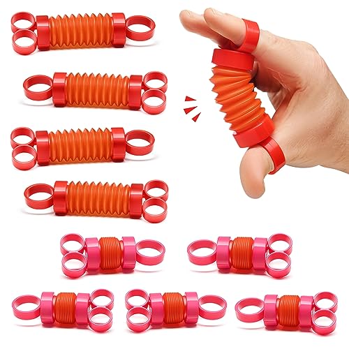 Finger Poppers Fidget Toys, 10er-Set für Männer Frauen, Fingerspielzeug, Stressabbau, Fingerstärker, Sensorisches Anti Stress Spielzeug, Therapeutisches Spielzeug, Abbau von Ängsten und Spannungen Finger Poppers Fidget Toys, 10er-Set für Männer Frauen, Fingerspielzeug, Stressabbau, Fingerstärker, Sensorisches Anti Stress Spielzeug, Therapeutisches Spielzeug, Abbau von Ängsten und Spannungen von stargo