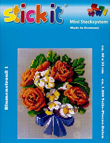 stickit Mini Stecksystem Blumenstrauß Motiv 1 Nr. 42119 von stickit