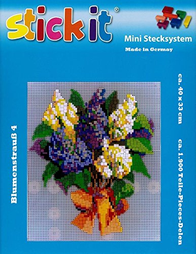 stickit Mini Stecksystem Blumenstrauß Motiv 4 Nr. 42122 von stickit