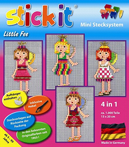 stickit Mini Stecksystem Little Fee 4 in 1 ca. 1.000 Teile Nr. 41012 von stickit