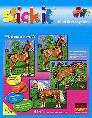 stickit Mini Stecksystem Pferd auf der Weide 4 in 1 ca. 3.100 Teile Nr. 41157 stickit Mini Stecksystem Pferd auf der Weide 4 in 1 ca. 3.100 Teile Nr. 41157 von stickit