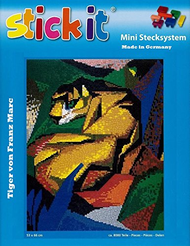 stickit Mini Stecksystem Tiger von Franz Marc ca. 8.000 Teile Nr. 41267 stickit Mini Stecksystem Tiger von Franz Marc ca. 8.000 Teile Nr. 41267 von stickit
