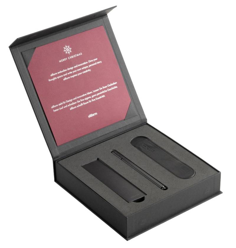 stilform Tintenroller Set ARC Aluminium Essentials - Black Edition stilform Tintenroller Set ARC Aluminium Essentials - Black Edition von stilform