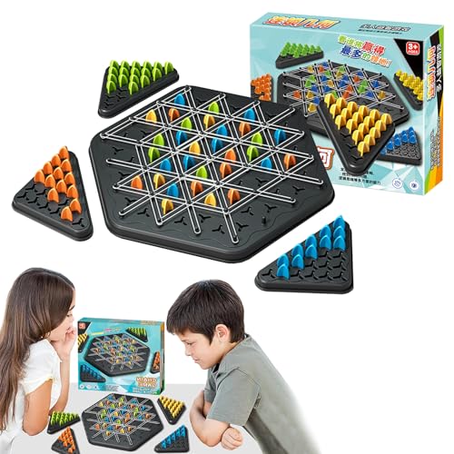 Triggle,Ketten Dreieck Schachspiel,Triggle Spiel Gummibänder,Triggle Board Game lustiges Kettendreieckspiel,Kettendreieck Schachspiel,Geeignet für Kinder,Erwachsene,Familienfeiern Triggle,Ketten Dreieck Schachspiel,Triggle Spiel Gummibänder,Triggle Board Game lustiges Kettendreieckspiel,Kettendreieck Schachspiel,Geeignet für Kinder,Erwachsene,Familienfeiern von stroyayo