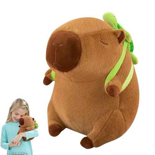 stroyayo Capybara Kuscheltier 25cm Capybara Plüschtier Niedlichen Wasserschwein Kuscheltier Simulation von stroyayo