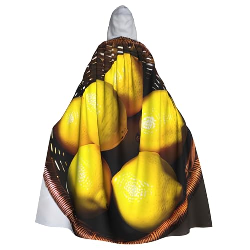 sttung Halloween-Kapuzenumhang mit Zitronen-Druck, für Erwachsene, Karneval, Hexenumhang, Kostüme, Party sttung Halloween-Kapuzenumhang mit Zitronen-Druck, für Erwachsene, Karneval, Hexenumhang, Kostüme, Party von sttung