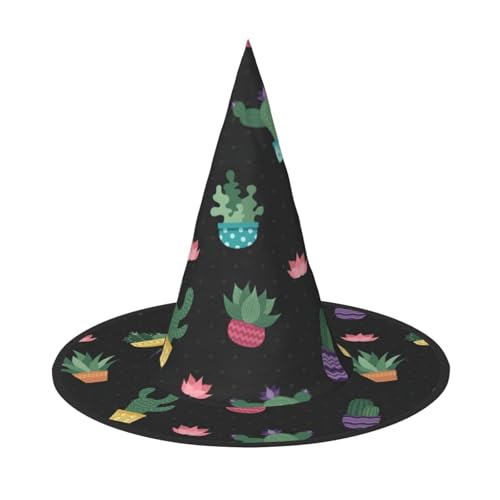 sttung Kaktus Druck Halloween Hexenhut Oxford Tuch Faltbar für Party/Karneval/Maskerade sttung Kaktus Druck Halloween Hexenhut Oxford Tuch Faltbar für Party/Karneval/Maskerade von sttung