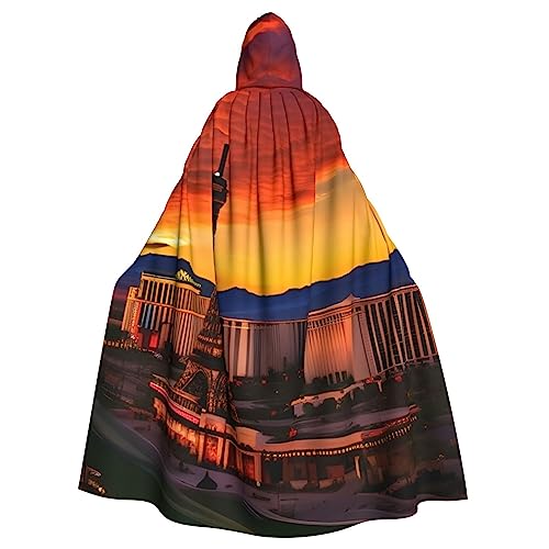 sttung Las Vegas Kapuzenumhang mit Sonnenuntergang-Aufdruck, Cosplay-Umhang für Erwachsene, Karneval, Hexenumhang, Kostüme, Party sttung Las Vegas Kapuzenumhang mit Sonnenuntergang-Aufdruck, Cosplay-Umhang für Erwachsene, Karneval, Hexenumhang, Kostüme, Party von sttung