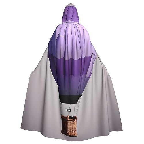 sttung Lavendel-Heißluftballon-Druck, Cosplay, Kapuzenumhang, Erwachsene, Umhang, Karneval, Hexenumhang, Kostüme, Party sttung Lavendel-Heißluftballon-Druck, Cosplay, Kapuzenumhang, Erwachsene, Umhang, Karneval, Hexenumhang, Kostüme, Party von sttung