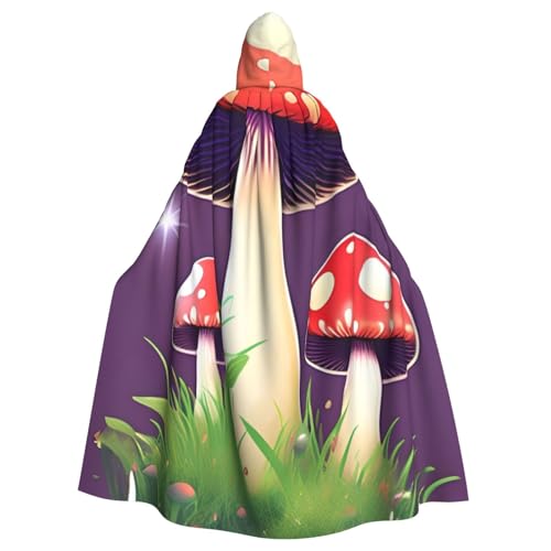 sttung Magischer roter Pilzaufdruck, Cosplay, Kapuzenumhang, für Erwachsene, Karneval, Hexenumhang, Kostüme, Party sttung Magischer roter Pilzaufdruck, Cosplay, Kapuzenumhang, für Erwachsene, Karneval, Hexenumhang, Kostüme, Party von sttung