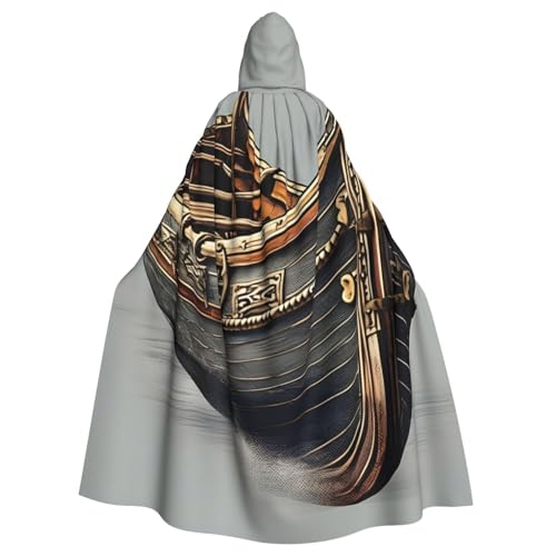 sttung Umhang mit Kapuze für Erwachsene, Motiv: alte Wikingerboote, Cosplay, Karneval, Hexenumhang, Kostüme, Party sttung Umhang mit Kapuze für Erwachsene, Motiv: alte Wikingerboote, Cosplay, Karneval, Hexenumhang, Kostüme, Party von sttung