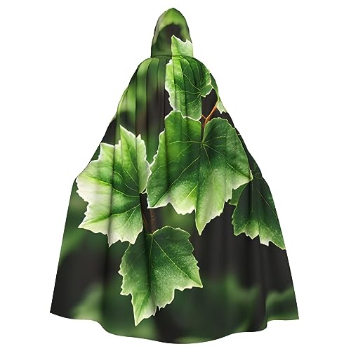 sttung Umhang mit Kapuze und Efeublüten und Baumaufdruck, für Erwachsene, Karneval, Hexenumhang, Kostüme, Party sttung Umhang mit Kapuze und Efeublüten und Baumaufdruck, für Erwachsene, Karneval, Hexenumhang, Kostüme, Party von sttung