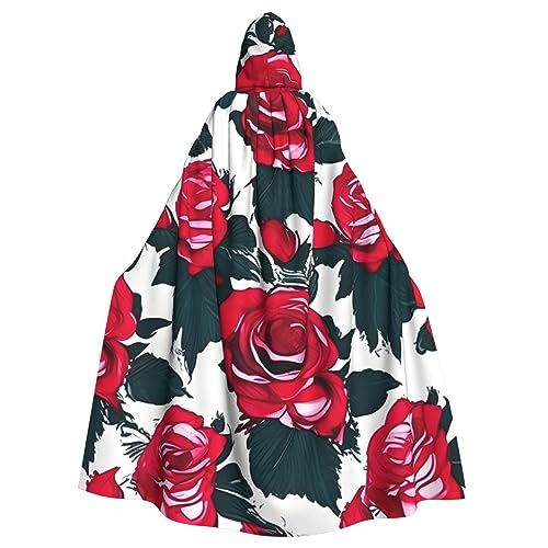 sttung Umhang mit Rosenblüten und Blumenbild, Cosplay, Kapuzenumhang für Erwachsene, Karneval, Hexenumhang, Kostüme, Party sttung Umhang mit Rosenblüten und Blumenbild, Cosplay, Kapuzenumhang für Erwachsene, Karneval, Hexenumhang, Kostüme, Party von sttung