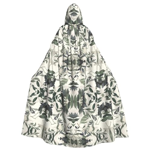 sttung Umhang mit süßem Palmenblätter-Druck, Cosplay, Kapuzenumhang, für Erwachsene, Karneval, Hexenumhang, Kostüme, Party sttung Umhang mit süßem Palmenblätter-Druck, Cosplay, Kapuzenumhang, für Erwachsene, Karneval, Hexenumhang, Kostüme, Party von sttung