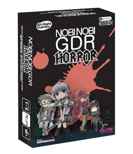 Studio Supernova - Nobi Nobi GDR Horror - Brett-Rollenspiel für Anfänger und Anfänger, 1-5 Spieler, ab 10 Jahren, italienische Ausgabe Studio Supernova - Nobi Nobi GDR Horror - Brett-Rollenspiel für Anfänger und Anfänger, 1-5 Spieler, ab 10 Jahren, italienische Ausgabe von studio supernova