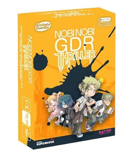 Studio Supernova - Nobi Nobi GDR Thriller - Brettrollenspiel für Anfänger und Nicht-Anfänger, 1-5 Spieler, 10+, italienische Ausgabe Studio Supernova - Nobi Nobi GDR Thriller - Brettrollenspiel für Anfänger und Nicht-Anfänger, 1-5 Spieler, 10+, italienische Ausgabe von studio supernova