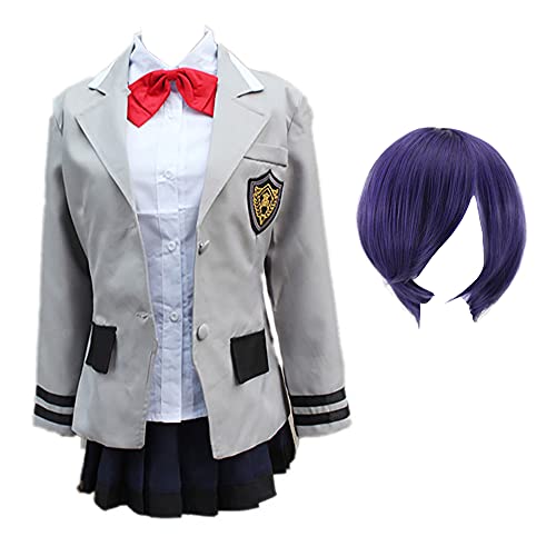 sujinxiu Touka Kirishima Cosplay Kostüm Outfits Schulmädchen Uniform Cosplay Anime Kirishima Toka Kleid Full Set für Halloween von sujinxiu