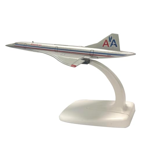 1:400 American Concorde Überschallflugzeug Metalllegierung Druckguss Modell (Concorde AA) von suliutoys