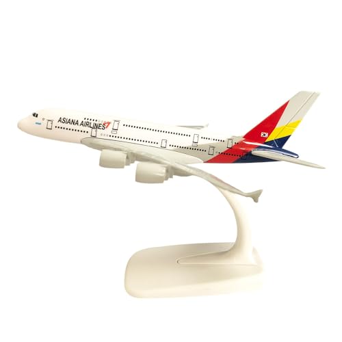 A380 Asiana Airlines Druckguss-Metallflugmodell (A380 Asiana Airlines) im Maßstab 1:500 von suliutoys