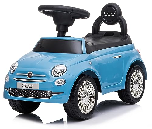 Rutschauto ab 1 Jahr, Bobbycar, Kinderauto, Baby Auto, Lauflernhilfe mit Hupe und Motorengeräuschen (Blau) von sun baby
