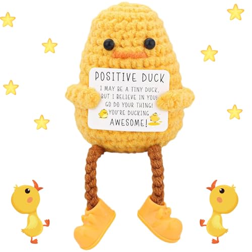 svpfuo Positive Potato Pocket Hug, Positive Duck, Positive Geschenke, Kreative Strickpuppen mit Positiven Energiekarten Eignen Freunde, Kollegen und Kinder zu Ermutigen svpfuo Positive Potato Pocket Hug, Positive Duck, Positive Geschenke, Kreative Strickpuppen mit Positiven Energiekarten Eignen Freunde, Kollegen und Kinder zu Ermutigen von svpfuo