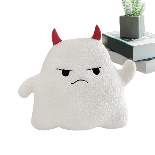 Devil - Soft Evil Stoffed Puppe & niedliches Ghost Plüschkissen | Lustige Plüschtierzimmer - für Schlafzimmer, Sofa Geschenke von syayw